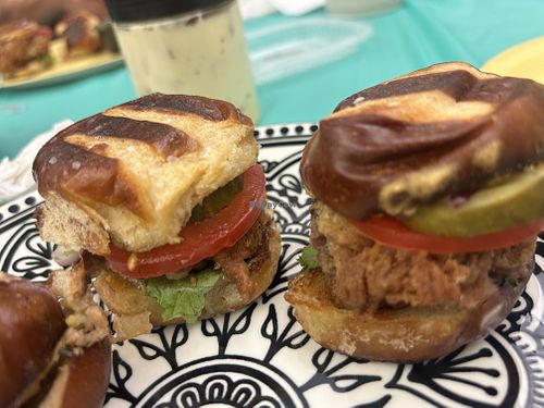 Sliders - so good!   at Elevated Eats 916 in Sacramento