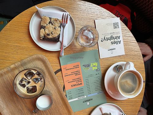 Coffee and cake   at Alrighty Roastery & Coffee Shop in Bayern