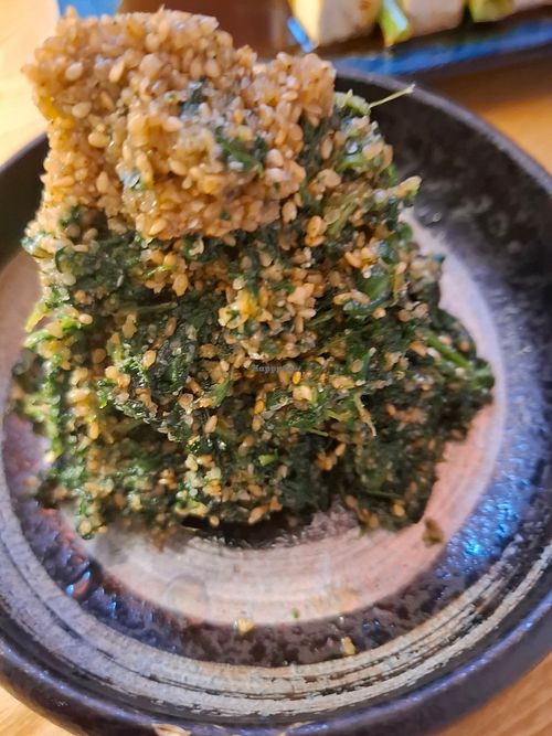 Spinach salad at NANNAN LIGHT LANDSHUT in Bayern