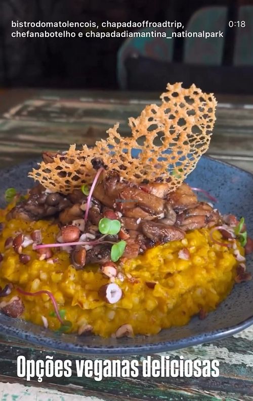 arroz do mato at Bistrô do Mato - Lençóis in Bahia