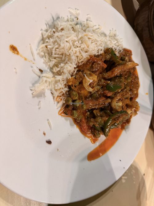 Nicht frisch und fettig.  at Taste of India in Kedah