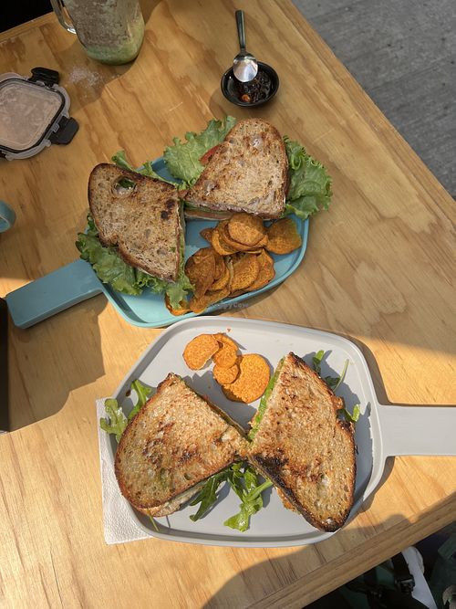 Sandwiches  at Abasto Vegano Roma Norte in Ciudad De México