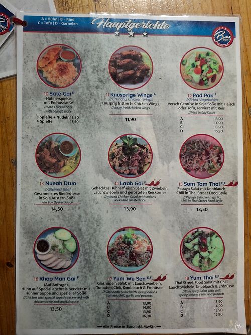 C = Tofu at Bami 789 in Berlin