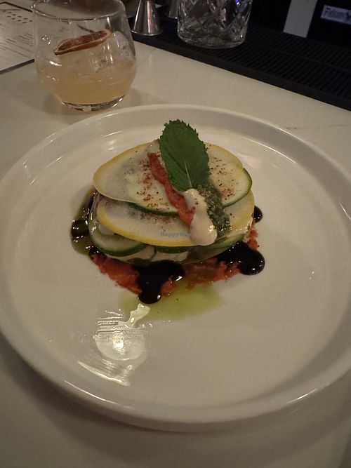 Zucchini Lasagnaa  at Standard Fare in Saratoga Springs