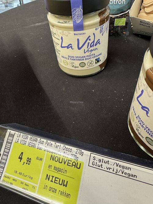 Pâte à tartiner duo de chocolat  at bio Planet in Bruxelles