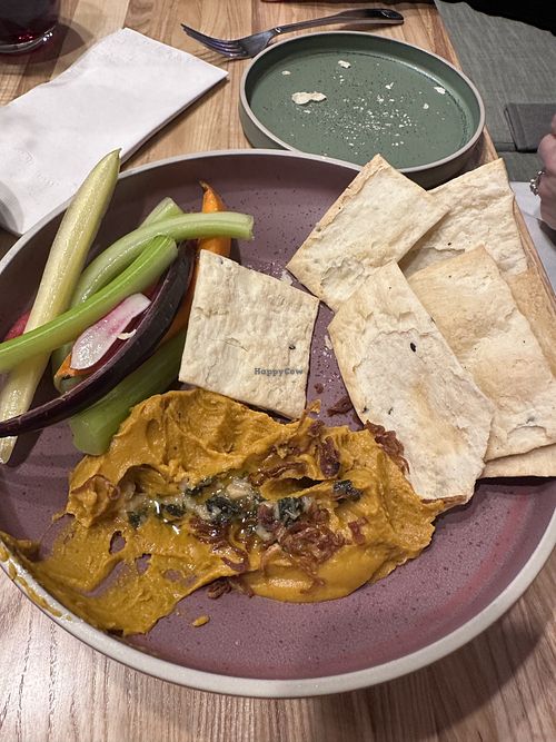 Hummus crudités   at Sister Sister Deli & Market in Beaufort