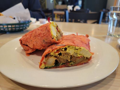 Breakfast Burrito. at Soul Vegan in Chicago