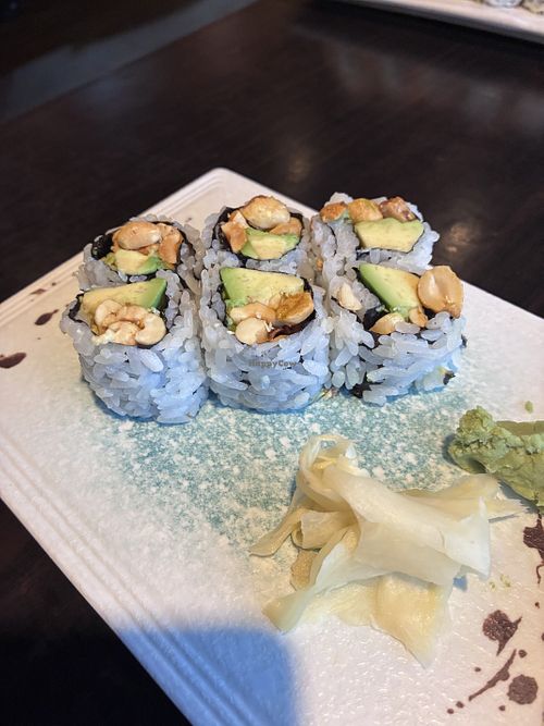 Avocado peanut roll  at Izumi Sushi and Asian Fusion in Manitowoc