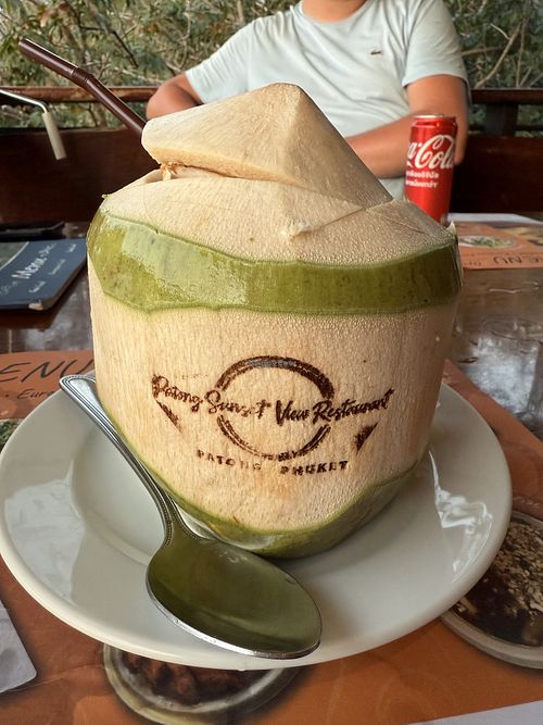 Coconut   at Patong Sunset View Restaurant in Chang Wat Phuket