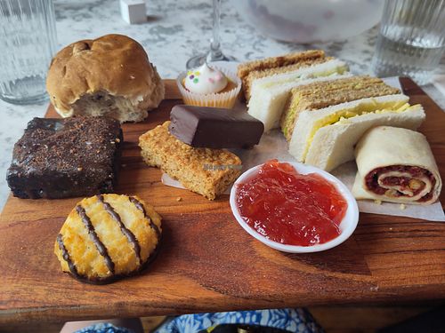 Afternoon tea at Audrey Restaurant & Cocktail Bar in Leicester