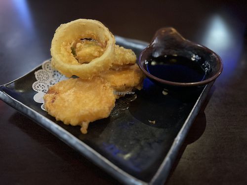 Vegetable tempura appetizer  at Oishii in Jacksonville