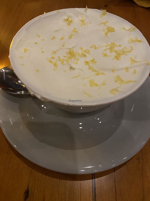 Cafe mocha pots de crêmee  at Dreamstate Cafe in Minneapolis