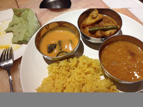 veggie buffet lunch at Nataraj - Ginza in Tokyo