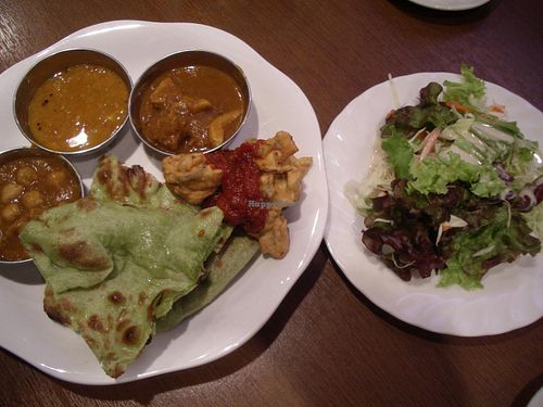 Lunch buffet (vegan options). at Nataraj - Ginza in Tokyo