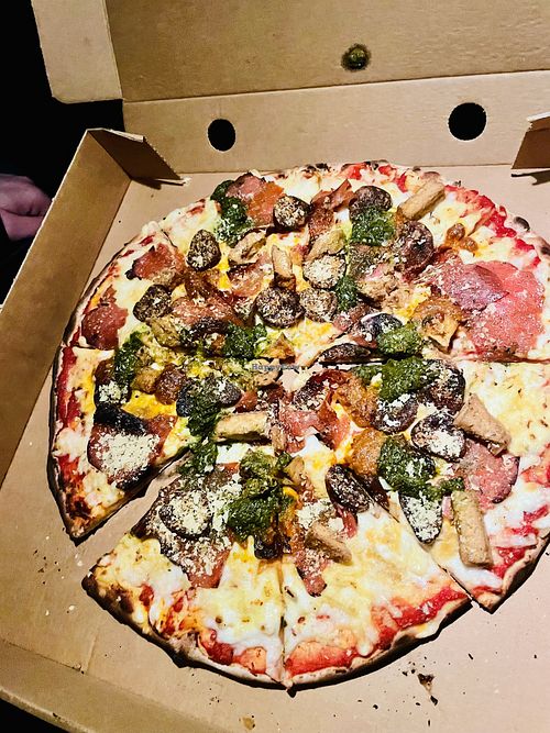   at Off Grid Pizza in Swansea