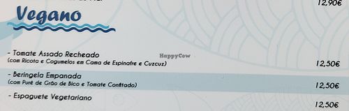 Vegan dishes at Restaurante Muxama in Faro