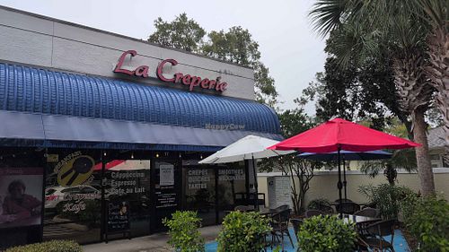 Exterior at La Crèperie Kafè in Palm Coast