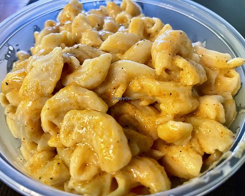 Vegan Mac n cheese side  at Katelyn’s Vegan Soul Cafe (2nd location) in Daytona Beach