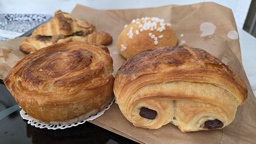 Vegan baked goods at Pastry by Pauty in Dijon