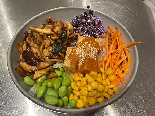 3 cup mushroom bowl   at Happy Farmer in Taoyuan City