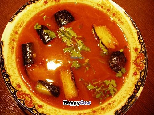 Eggplant curry. at Nataraj - Suginamiku in Tokyo