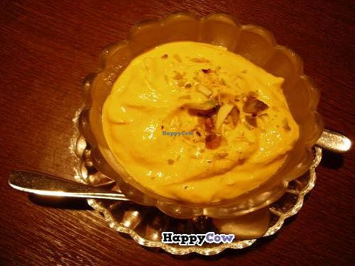 Mango pudding. at Nataraj - Suginamiku in Tokyo