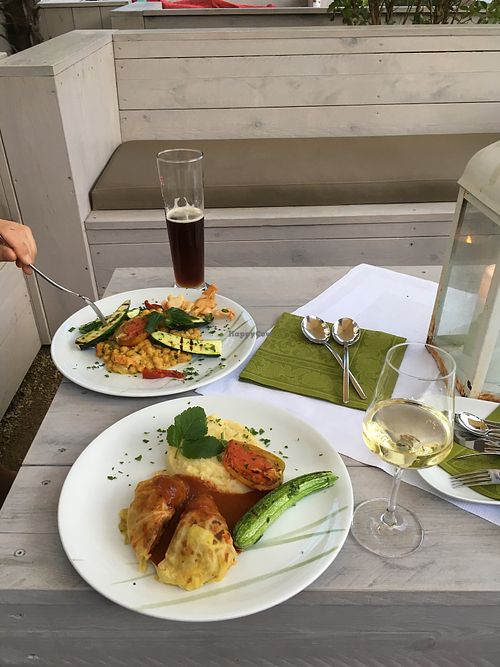 main dishes at Strandgut in Bad Schandau