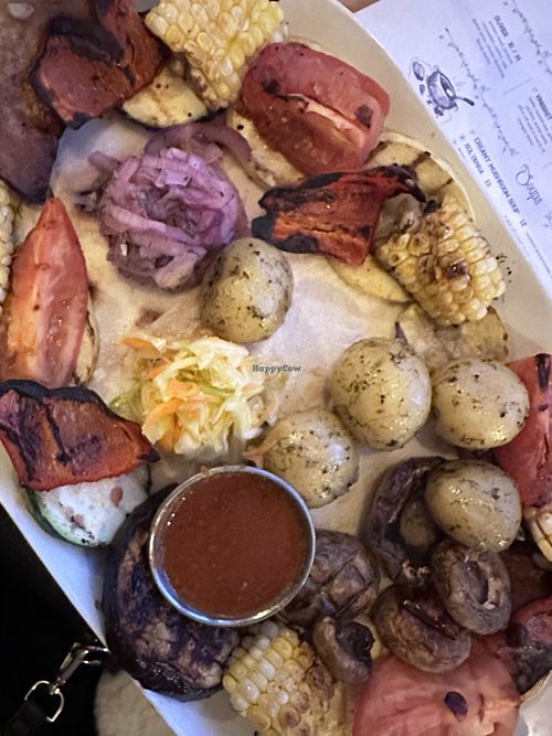 Roasted veggies  at Babushka's - Hyde Park in Tampa