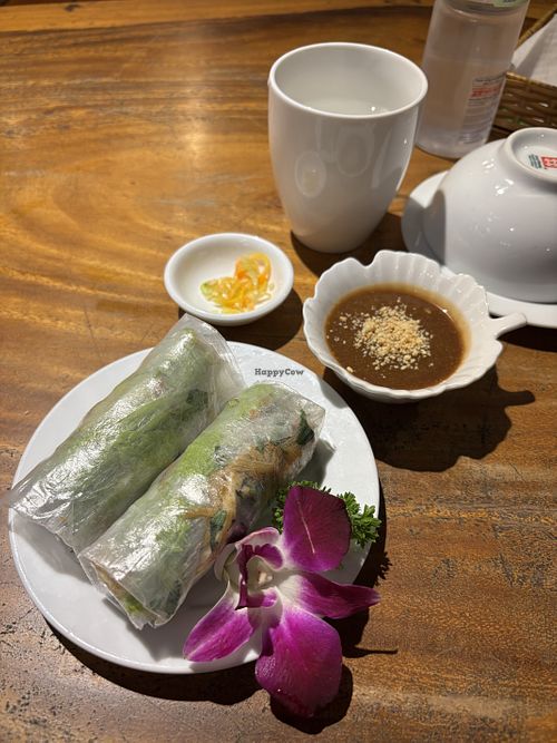 Frühlingsrollen,  12K / Roll  at Nhà Hàng Vườn Chay Vegetarian Restaurant in Vung Tau