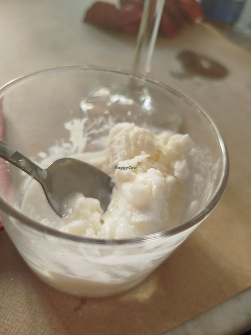 Sorbete de limón at El café de la torre in Catalunya