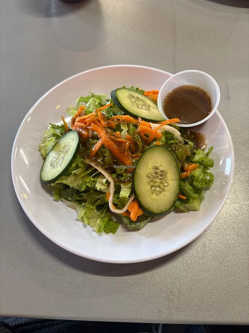 Side salad with balsamic vinegar   at Saigon On Main in Rocky Mount