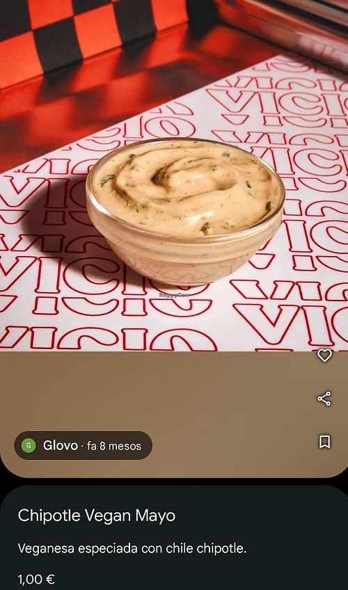 Chipotle vegan at VICIO Terrassa | Takeaway & Delivery in Catalunya