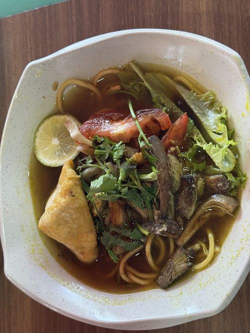   at Pawon Vegetarian in Singapore