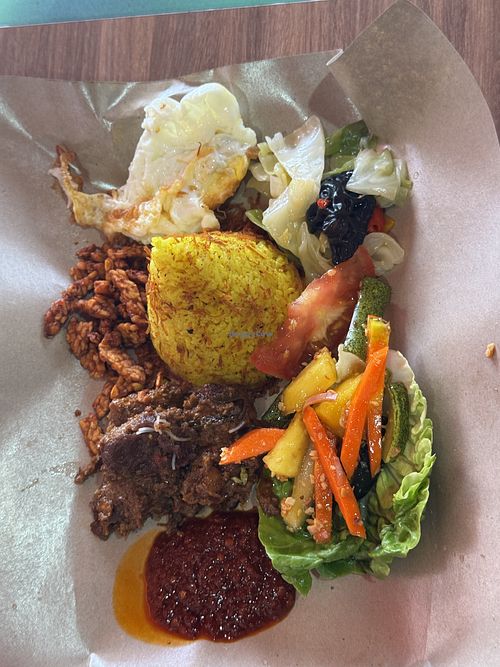   at Pawon Vegetarian in Singapore