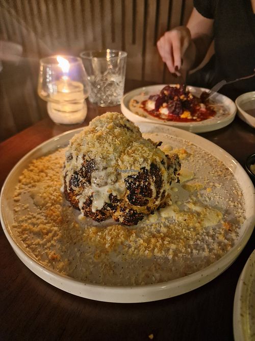 The Fire Roasted Cauliflower at Firestarter in England