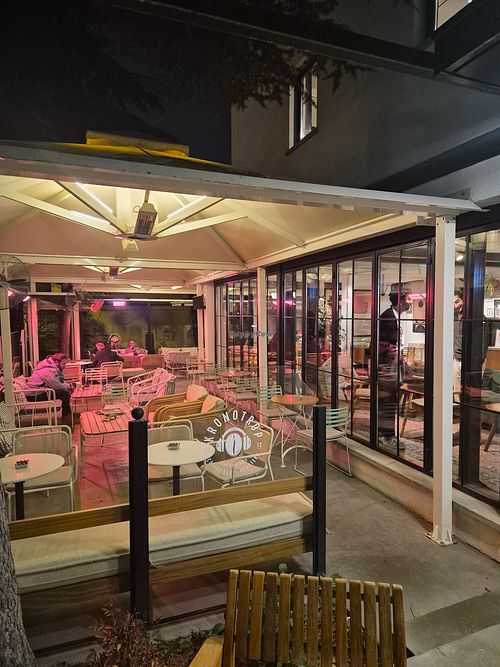 Tables at Kronotrop Ümitköy in Ankara