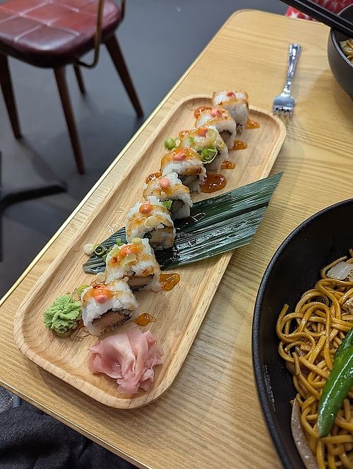 Vegan Tokyo Roll at Maki & Ramen in Sheffield