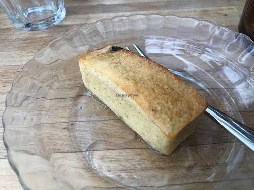 The cake was extra but worth it, simple but delish. at Sering Centraal in Amsterdam