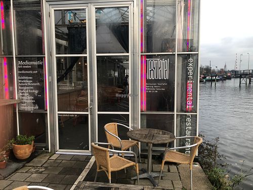 The front door. at Sering Centraal in Amsterdam