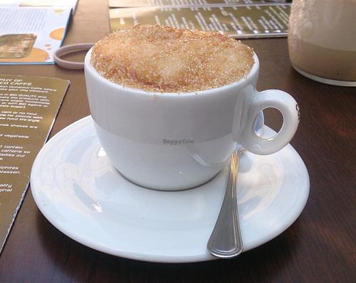 Creme Brulee Cappuccino at San Domenico Caffe in Kosice