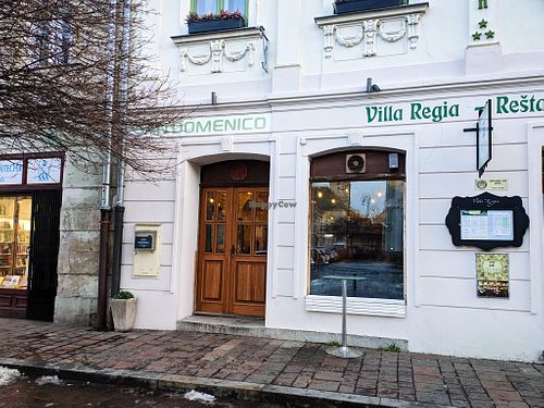 Outside of San Domenico Caffe at San Domenico Caffe in Kosice