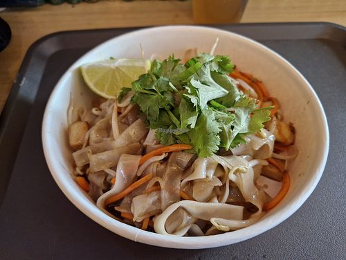 Pad Thai Vegan at Wok Wok Tivoli Food Hall in København