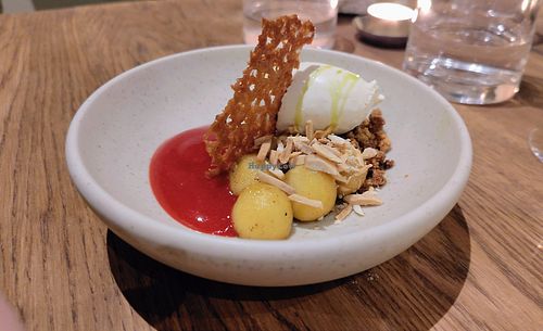 Delicious dessert at Dirt.  in Ghent