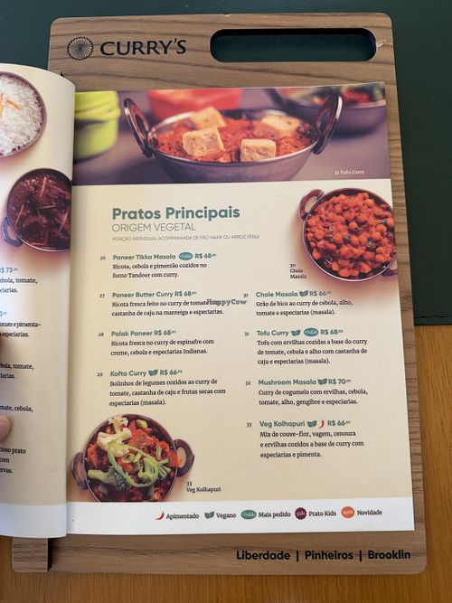   at Curry’s in São Paulo