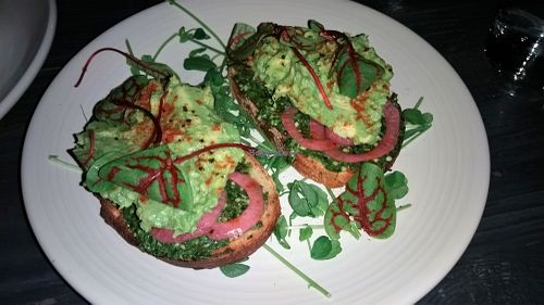 avocado toast at Avo in Nashville