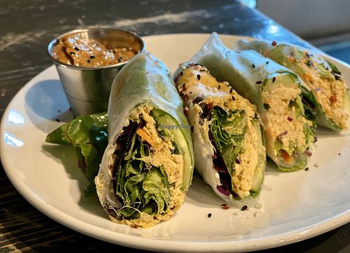 Kimchi spring roll at Avo in Nashville