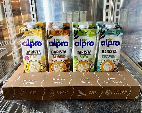 Milk alternatives  at Mina's Kitchen Dubai in Dubai