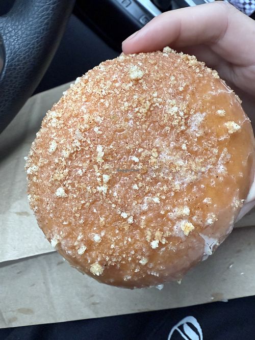 Vegan Apple Pie filled donutts  at Sweet Donuts in Olympia