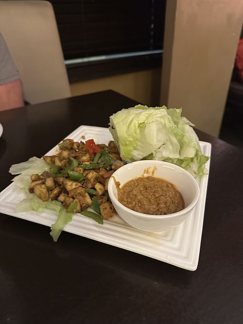 Lettuce wraps with tofu  at Penang Malaysian and Thai Cuisine in East Hanover