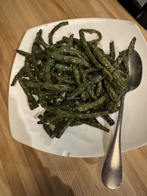 Sautéed Green Beans  at Judy's Sichuan Cuisine - Virginia Beach in Virginia Beach